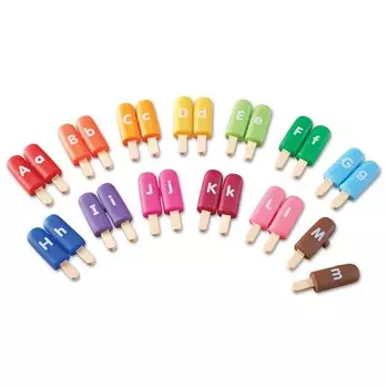 Обучающие ресурсы ABC Ice Candy Alphabet обучающая игрушка LER7345 подлинный продукт