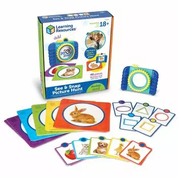 Обучающие ресурсы Игра «Найди пару» Найди и нажми Sea Snap Picture Hunt LER3062 Оригинальный продукт it! &