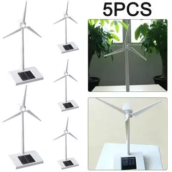 Обучающие ветряные мельницы на солнечных батареях, легкие 3D-реквизиты для школьных демонстрационных принадлежностей