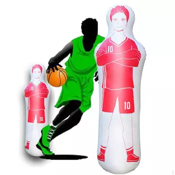 Обучение борьбе с надувными манекенами синий