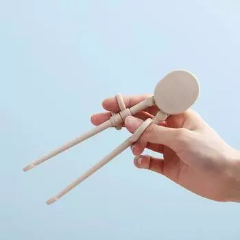 Обучение детей палочками для еды Взрослые Новички Обучение еде Палочки Только для детей Правосторонние китайские багеты Подарок для учеников