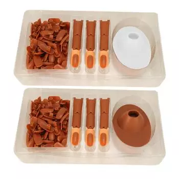 Обучение искусству ногтей. Гибкие суставы для пальцев. Манекен для пальцев с основанием. Brown