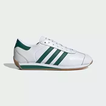 Обувь Adidas COUNTRY II Белые кроссовки ORIGINALS Унисекс T Toe Shoes IG4551 Обувь Белая/Студенческая зеленая/Обувь Белая 39.3