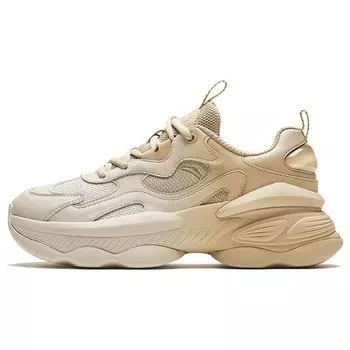 Обувь Anta Nut, износостойкая, дышащая, повседневная обувь с низким верхом, женские кроссовки, бежевый цвет 122418885-6 36