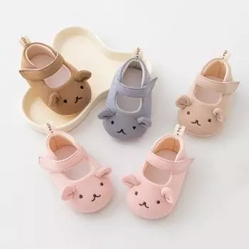 Обувь Baby Bear, высококачественная нескользящая обувь, хлопковая обувь для маленьких девочек и мальчиков, обувь для новорожденных 11 коричневый