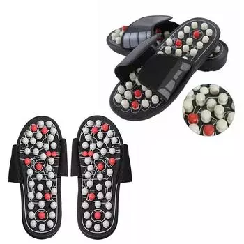 Обувь Boost Circulation Тапочки Рефлексотерапия Сандалии Массажер для ног Акупрессура 36-37