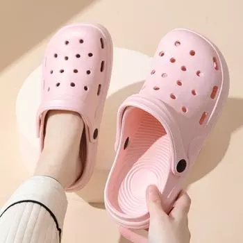 Обувь Cave для женщин, новый летний домашний декор, противоскользящие сандалии EVA для пляжа, для улицы, женская садовая обувь 36-37 серый