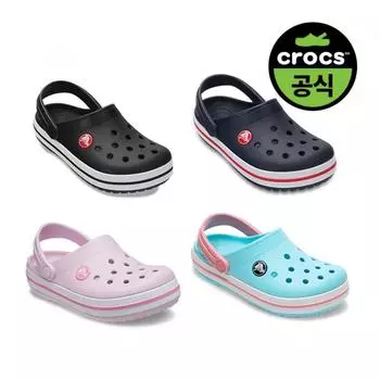 [Обувь Crocs] Официальные детские сабо Crocband от Crocs K 4 Choice 1 24sKcl207006 01)BLACK(Z001)/C11