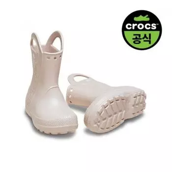 [Обувь Crocs] Официальные детские сапоги Crocs Handle It Rain Boot Qua 25skbt211056 QUARTZ(Z6UR)/C7