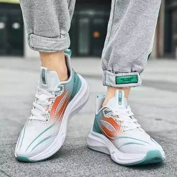 Обувь Daddy, мужская обувь, дышащая карбоновая обувь для бега, корейская версия, универсальная модная обувь, мужская обувь, мужская модная спортивная повседневная обувь 36