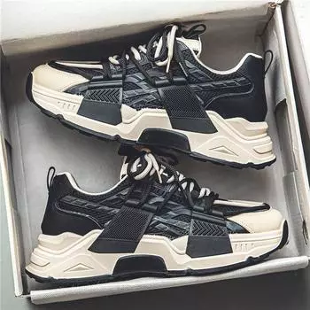 Обувь Daddy женская 2024 весна новая универсальная модная повседневная обувь на платформе спортивная обувь корейская версия женская обувь 39 серый