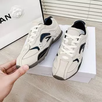 Обувь Dexun женская 2024 года, новая спортивная и повседневная обувь с плоской подошвой, нескользящая, подходящая по цвету, универсальная обувь Forrest Gump 35