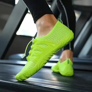 Обувь для альпинизма на открытом воздухе, велоспорта, спорта, дышащая и быстросохнущая, для хождения по ручьям, для фитнеса с пятью пальцами, для плавания на пляже, для дайвинга 35 чёрный