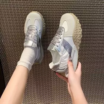 Обувь для балета Stepping on shit, женская, лето 2025, новые повседневные нескользящие спортивные туфли Forrest Gump, популярная универсальная женская обувь 35