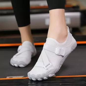 Обувь для бега Creek, мужская и женская, для занятий фитнесом в помещении, для аквапарка, рафтинга, плавания, пляжа, йоги, прыжков со скакалкой, кроссовки для бега 35 чёрный