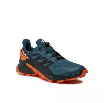 Обувь для бега Salomon Supercross 4 Gore-Tex L47119800 Zielony