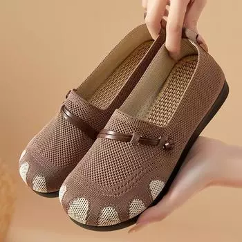 Обувь для детей, Туфли для женщин, Повседневная обувь для мам 36 коричневый