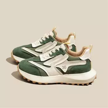 Обувь для девочек, модная женская вулканизированная обувь, дышащие удобные женские кроссовки, новая летняя женская повседневная обувь, распродажа 35 зелёный