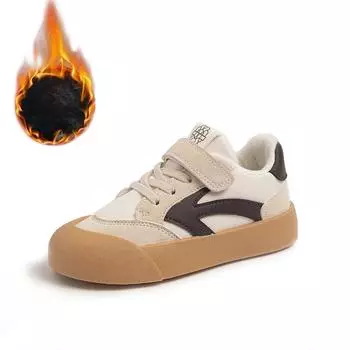 Обувь для девочек на открытом воздухе Зимняя обувь с липучками Удобная обувь для сноуборда на высоком уровне Детская обувь All Match 26