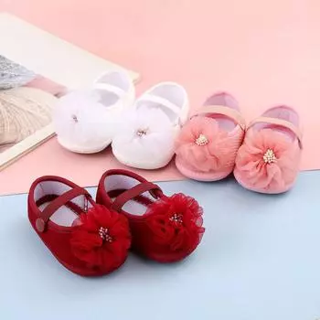 Обувь для девочек Прогулочная обувь на мягкой подошве для маленьких девочек 11