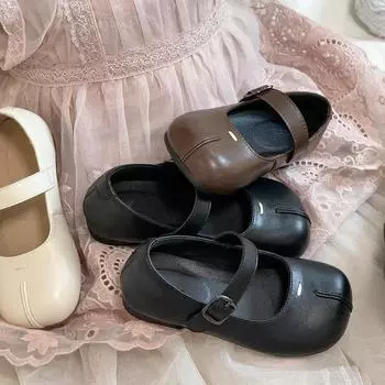 Обувь для девочек Весна Новая детская обувь Корейская версия моды Поддельный носок Неглубокий рот иностранная девушка принцесса обувь 26
