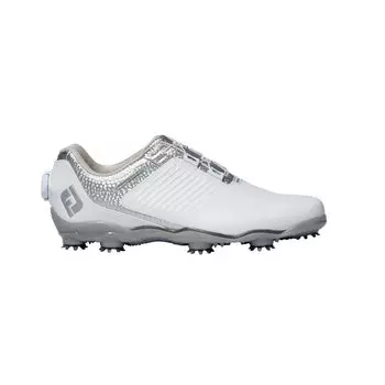 Обувь для гольфа FootJoy DryJoys Pro BOA см 3E Белый/Серебристый 26.0