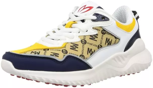 Обувь для гольфа Golf cm [Master Bunny] Женские (Узор монограммы/Без шипов) / / 758-2292902 040_Бежевый 22,5