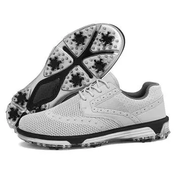Обувь для гольфа, мужская одежда, тренировочная обувь для прогулок на открытом воздухе, принадлежности для гольфа, кроссовки, противоскользящая спортивная обувь для гольфа, кроссовки Caddy Shoe 40-47 40