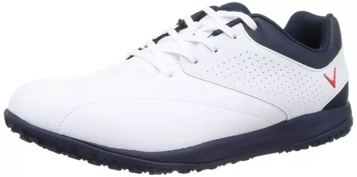 Обувь для гольфа NITRO ACE C23986111 см [Обувь Callaway] Мужская (Модель без шипов) / / 1031_Белый/Темно-синий 25.0