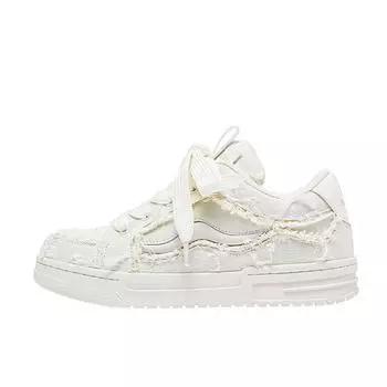 Обувь для хлеба повседневная обувь с завышенной талией 35 белый