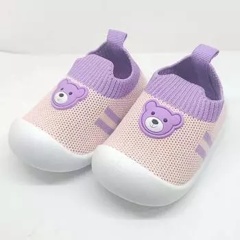 Обувь для ходьбы для мальчиков и девочек. Обувь для малышей. Весна-лето. Новые дышащие кроссовки Fly-knit с мягкой подошвой и нескользящей подошвой. 13 серый/хаки