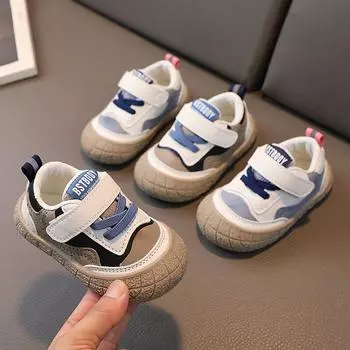 Обувь для ходьбы для малышей Zapatillas, новая осенняя спортивная обувь для мальчиков с мягкой подошвой, повседневная обувь для девочек от 0 до 3 лет, для новорожденных мальчиков Zapatos Nia 16-insole12cm хаки