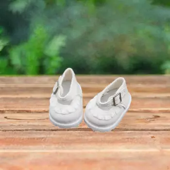 Обувь для кукол, аксессуары для костюмов, модель ручной работы, миниатюрные игрушки для кукол-мальчиков ростом 15-17 см, девочек белый