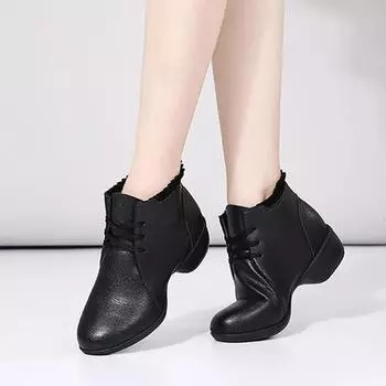 Обувь для латинских танцев, сальса, бальные туфли, женская обувь с мягкой подошвой, дышащая искусственная кожа, женская обувь для тренировочных танцев, каблук 4 см, женские танцевальные кроссовки 35