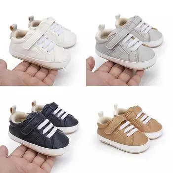 Обувь для мальчиков 0–1 лет. Обувь для новорожденных. Прогулочная обувь для новорожденных. 11 белый