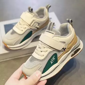 Обувь для мальчиков 2024 года, весна и лето, новые детские кроссовки для бега, повседневные кроссовки для мальчиков, дышащая сетчатая обувь для детей среднего и старшего возраста 30 yards