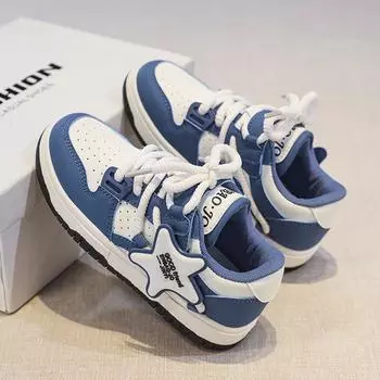 Обувь для мальчиков, кроссовки, новые осенне-зимние детские низкие кроссовки для девочек, студенческие туфли бренда Tide, уродливые милые кроссовки для хлеба 35