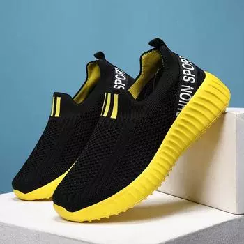 Обувь для мальчиков. Летняя сетчатая обувь. Детские большие полые дышащие кроссовки с дезодорантом. 26 белый