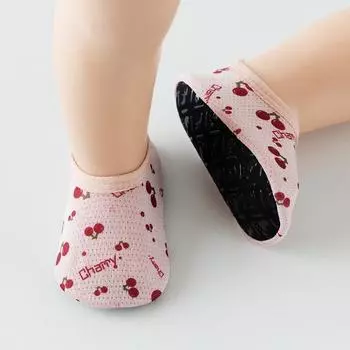 Обувь для маленьких девочек и мальчиков, Нескользящая обувь для новорожденных для девочек и мальчиков, летняя детская обувь с мягким принтом XXS зелёный