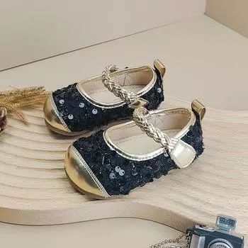 Обувь для малышей Обувь для маленьких девочек Принцесса Обувь для маленьких ветров Обувь для маленьких детей Весна и осень Новая обувь для девочек Детская одинарная обувь 15 бежевый
