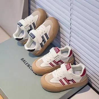 Обувь для малышей, весенние одинарные туфли с противоскользящей мягкой подошвой, повседневная обувь для мальчиков и девочек, средние и маленькие дети, обувь для серфинга Tide 21 чёрный