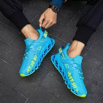 Обувь для мужчин Кроссовки Повседневная мужская обувь Дышащая мужская теннисная обувь 39 оранжевый