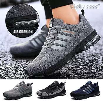 Обувь для мужчин Кроссовки Повседневная обувь Сетчатые увеличивающие рост Кроссовки для бега на открытом воздухе Мужская спортивная обувь Женская обувь размера плюс 44 39 синий