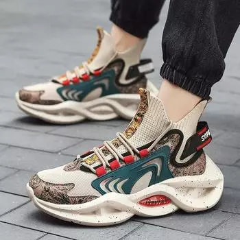 Обувь для мужчин Кроссовки Весенняя мода Легкие уличные дышащие мужские кроссовки Повседневные спортивные теннисные туфли для спортзала 39