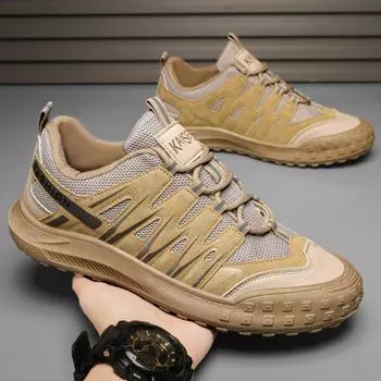 Обувь для мужчин, новая модная повседневная обувь, дышащая и удобная спортивная обувь для походов на открытом воздухе, износостойкая мужская обувь для ходьбы 39