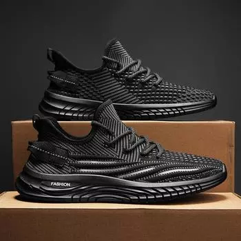 Обувь для мужчин, повседневные модные кроссовки без шнуровки, дышащие легкие кроссовки для бега, спортивные кроссовки для бега по теннису 42 серый