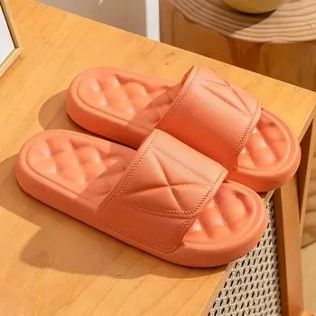 Обувь для мужчин Унисекс Тапочки Домашние Женские Пара Плоская обувь Простые Мягкие Удобные Нескользящие Шлепанцы Пляжные Ванные Комнатные Обувь для отдыха 36-37