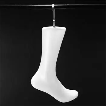 Обувь для ног, модель белых ног для показа и носки для Right