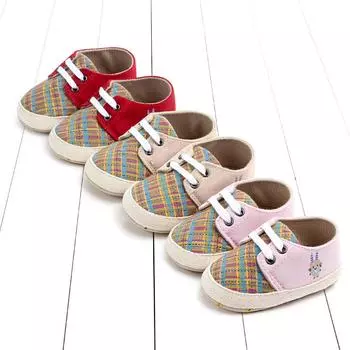 Обувь для новорожденных девочек, кроссовки для первых ходунков, милые кроссовки, обувь принцессы для маленьких девочек 11 красный