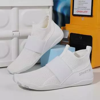 Обувь для отдыха на природе Zhongbang повседневная обувь для прогулок по пляжу обувь для плавания на пляже мужская и женская обувь для водных лыж подводное плавание фитнес йога обувь 35 серый